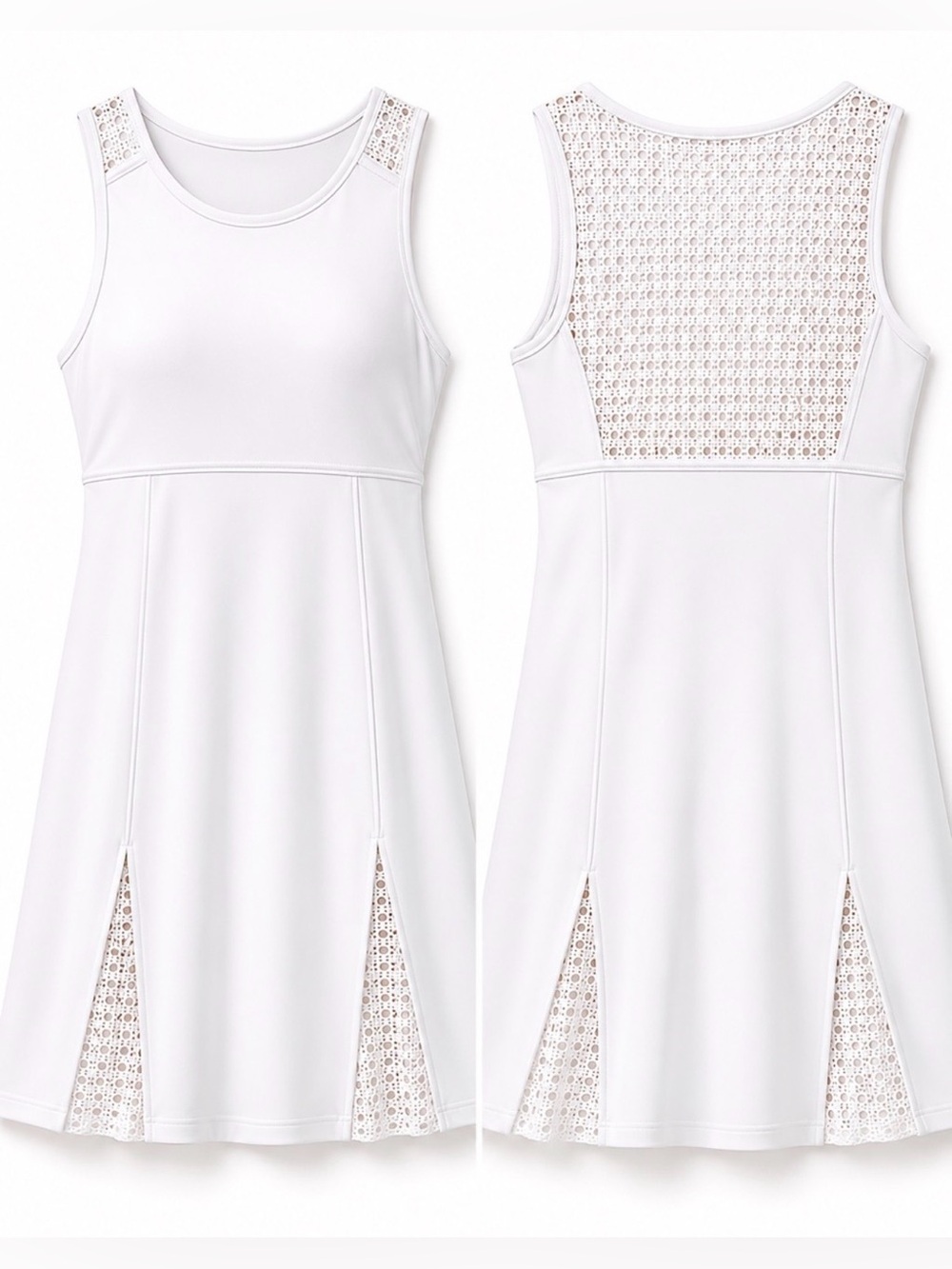 Tuckernuck TSport White Cane Victoria tennis prep athletic dress - Picture 4 of 10